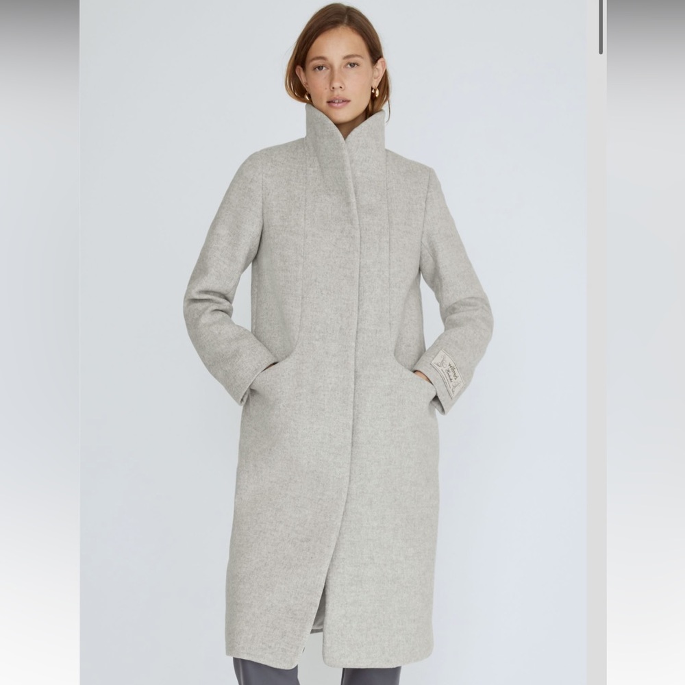 ARITZIA WILFRED Long Cocoon Coat